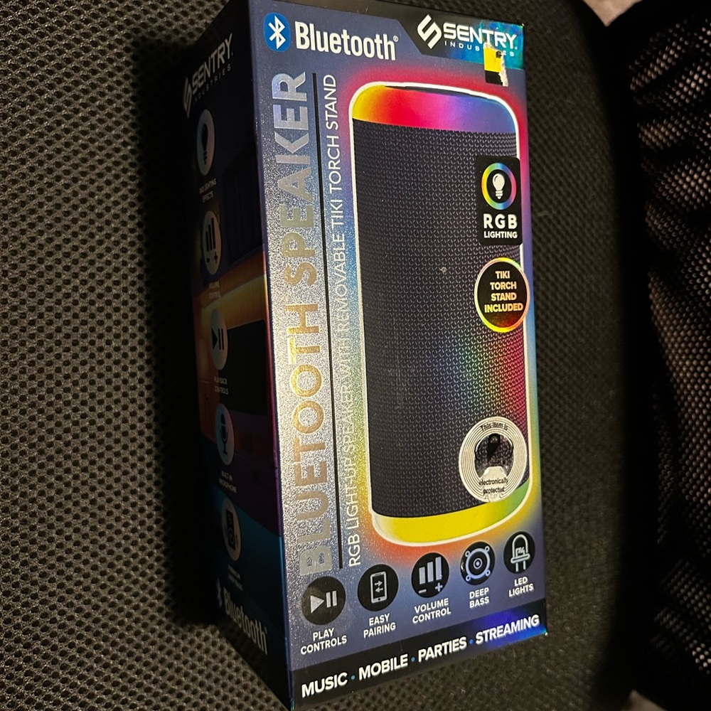 Sentry‎ Bluetooth Speaker with RGB Lighting